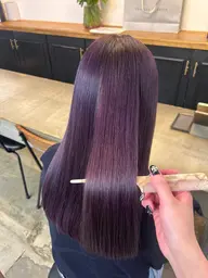 【無くなり次第終了最高級紫シャンプー付き】ダブルカラー＋選べるトリートメント＋alan紫シャンプー🥺#韓国#ミニモ学割