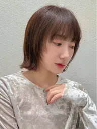 カット+白髪染め(全体カラー)+トリートメント