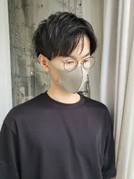 【メンズクーポン】メンズカット《フェード,マッシュ,センターパート,韓国風,ウルフなど》・炭酸シャンプー・眉カット