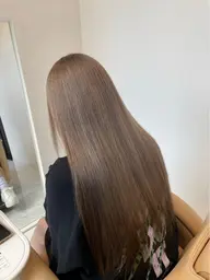 髪のケア✨艶長持ち🤍TOKIOトリートメント+コテ巻きorストレート✨🤍