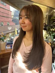 💇‍♀️U24レイヤーカット+酸熱トリートメント（SNS用で写真、動画撮らせて頂きます。）