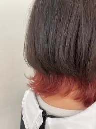 【インナーカラー✨】+髪質改善カラー✨一度でオシャレと艶髪を楽しめます✨