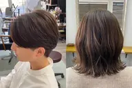 カット+シャンプーブロー