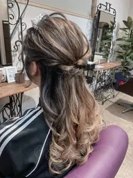 ゆるふわお呼ばれヘアアレンジ