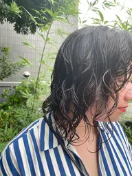 【ふわふわ動く】カット＋パーマ💫