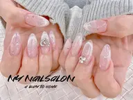 【マグネットフレンチ＋ワンホンパーツ2個付き大きめ】