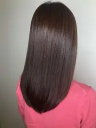 失敗しない！髪に優しい酸性ストレート＋小顔デザインカット