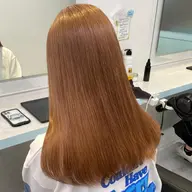 🧸カット+ブリーチなしダブルカラー🧸ベージュカラーにしたい方はこちら✊🏻🤍