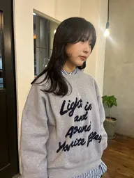 【ポイントでふわっと🌼】《20代限定クーポン》カット+前髪パーマ🪄