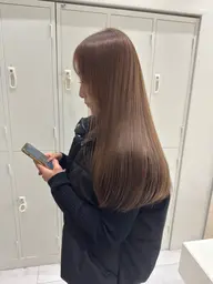 【カットなし】ケアカラー＋TOKIO超音波TR