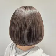 ゾーンカット+オーダーメイドカラー+艶髪縮毛矯正