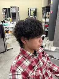 🌀メンズカット＋パーマ(波巻き、ツイスパ)🌀