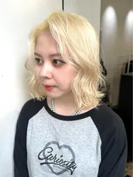 《2回目以降限定》ダメージ95％減⤵︎🌀透明感ケアブリーチ＋カラー🦄💫