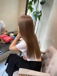 【🐝ブリーチリタッチ×髪質改善カラー🐝】ULTOWA treatment