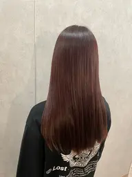 プレミアムカラー+2stepトリートメント🫧