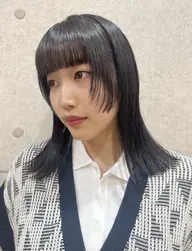 【ミニモ限定🌼】前髪​〜​顔まわりカット＋ポイントストレート