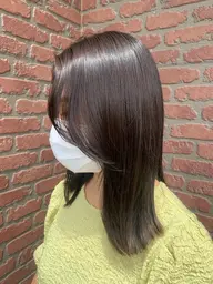 【10、20代限定❤︎】🫧ワンカラーで出来るうる艶カラー¥7150〜(ミディアム+¥1500、ロング+¥2000)