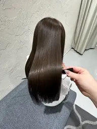 髪質改善ストレート+カット