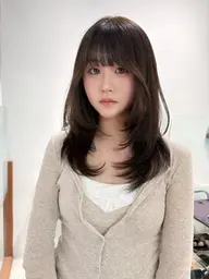 【平日限定🌿人気No.1】韓国レイヤーカット＋透明感カラー＋2stepTR ¥5900