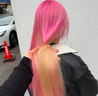 ❤︎🪼インナーカラー🪼❤︎(ブリーチ➕オンカラー)