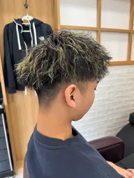 メンズカット+カラー