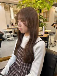 カラー+髪質改善トリートメント✨