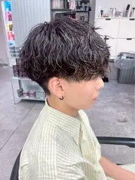 男性《🩵ᩚ新規メンズ限定🩵ᩚ》ツイストパーマ(前処理剤付き)＋1stepトリートメント✨️