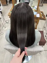 ⭐️ミニモ限定⭐️透明感カラー+ストレート（縮毛矯正）トリートメント付き（シャンプーブロー代込み）