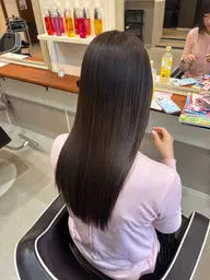 【1日で完結⭐️】カット+縮毛矯正+カラー+Aujua(2step)TR🫧