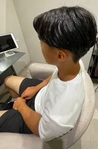 メンズカット＋ニュアンスパーマ