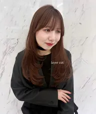 レイヤーカット＋艶カラー👱🏻‍♀️🤎
