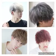 カット+ブリーチ+カラー🌈メンズ限定⚡️ ✨今だけ激安限定価格✨平日限定です♪