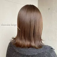 🌷カット➕カラー➕ハホニコトリートメント🌷顔周りカット/艶髪/ブリーチなしカラー/ベージュカラー/