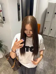 透明感カラー🍇