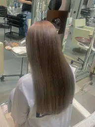 ダブルカラー+4stepトリートメント🫧