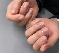 【4月限定価格】艶出し◎清潔感のあるクリアな指先に＊メンズネイルケア+クリア,¥4,800→¥3,800