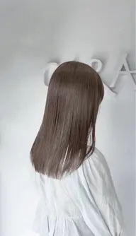 ✨ワンカラーで明るく✨カット×カラー/超音波アイロンでしっかりケア🌟6stepトリートメント🎀