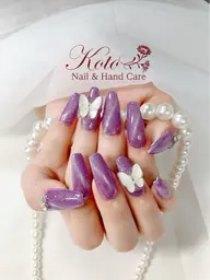 Hand🩵アクリルスカルプ長さだしマグネット【ソフトジェルオフ無料】