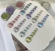 ミラーオーロラネイル¥5990