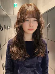 【オシャレパーマ✨】カット＋外国人風パーマ🧼⚠︎デジタルパーマは対象外になります‼︎