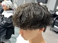 【今季トレンド】メンズカット+シャドウパーマ