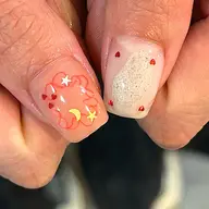 自由art5本コース🍒🍪✨hand （オフ+1100円・自爪育成ケア付)