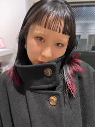 ワンポイントブリーチ