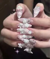 🎀チップ長さだし+ ワンカラー/ラメグラ/マグネット/ フラシュ+パーツつけ放題