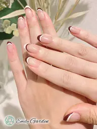 【定番】(クリアベース) フレンチネイル/50色から選べます