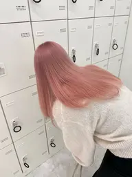 【🪄︎︎ロングリタッチ、複雑履歴の方🪄︎︎】ダブルカラー(ブリーチ1回)＋ワンカラー✨️＋トリートメント