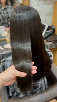 美髪矯正+復元トリートメント
