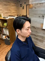 カット＋シャンプー(刈り上げなし)