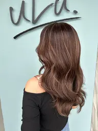 【大人おしゃれなカラー🩵】ハイライトカラーで大人な可愛い印象に❤🎀