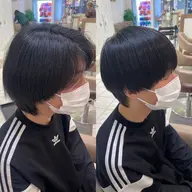 ▫️メンズカット＋ダメージレス縮毛矯正＋シャンプー【施術時間180分​〜​】最終受付時間16時30分